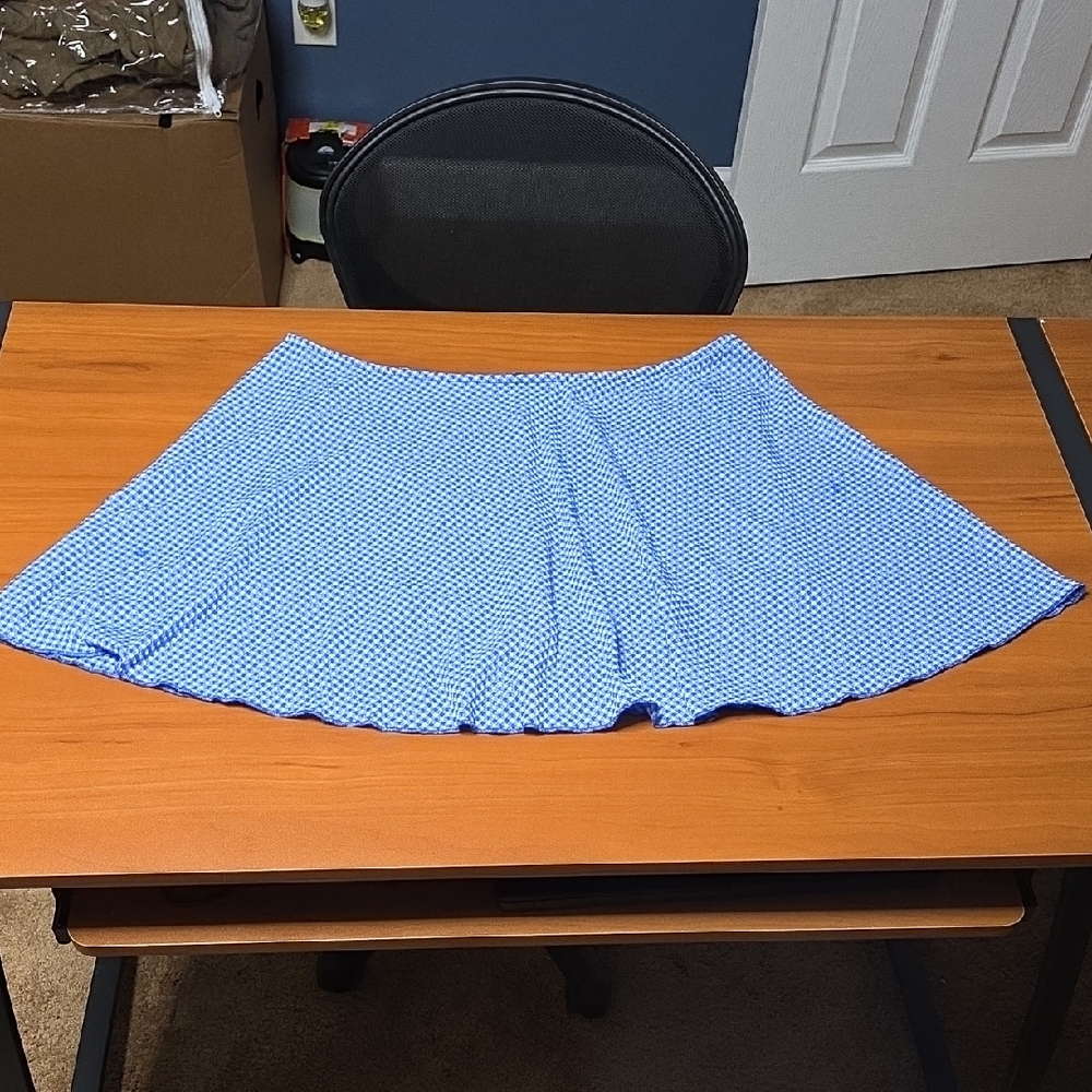 Wild Fable Light Blue Skater Skirt